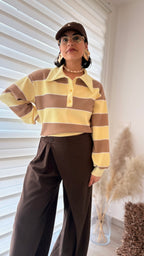 Pantalon ballon asymétrique