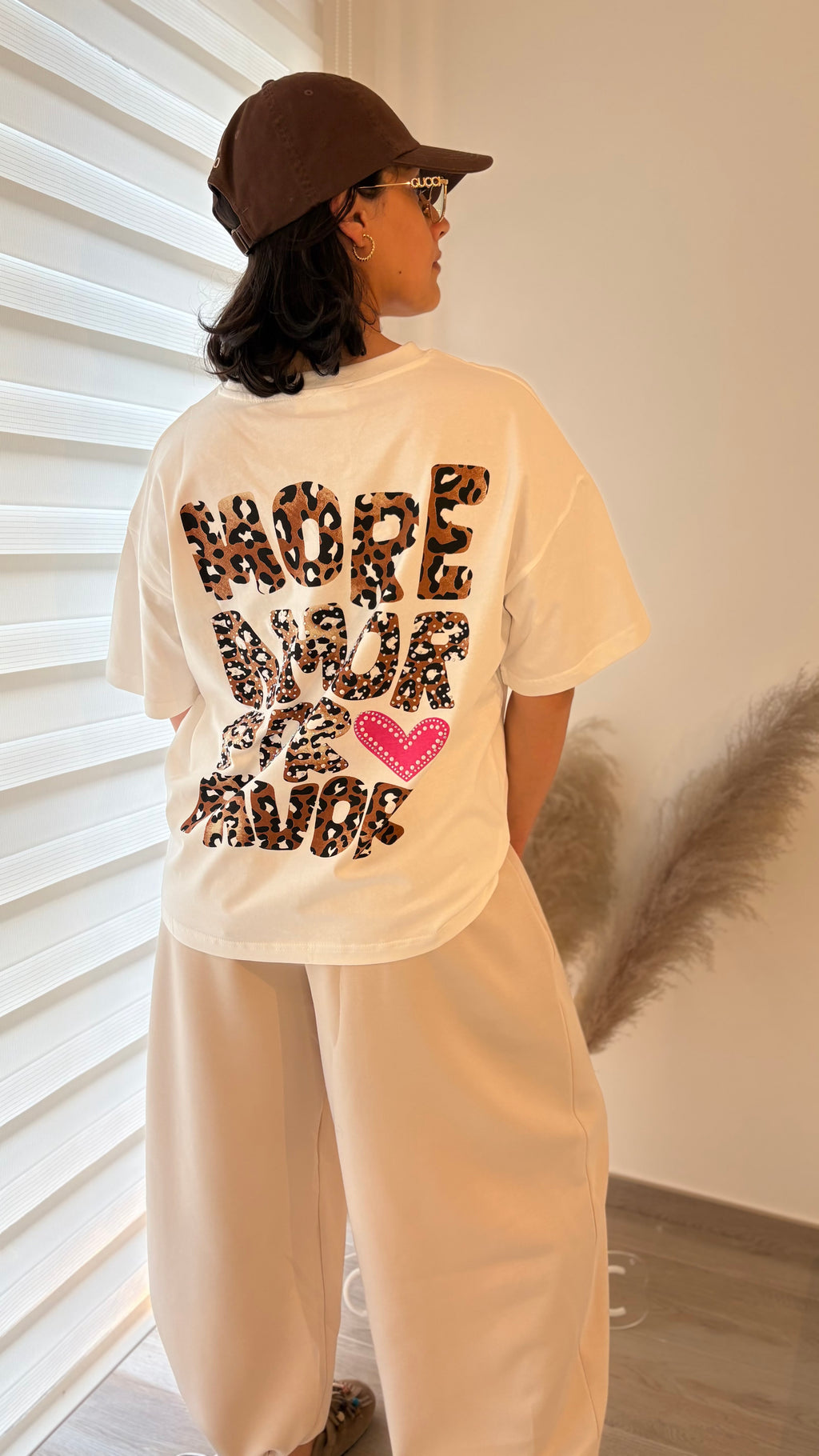 T-shirt more amor por favor